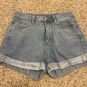 Shein Denim Jean Shorts Size S